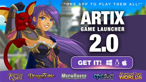 adventure quest worlds|Artix Games Launcher .